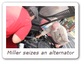 Miller seizes an alternator